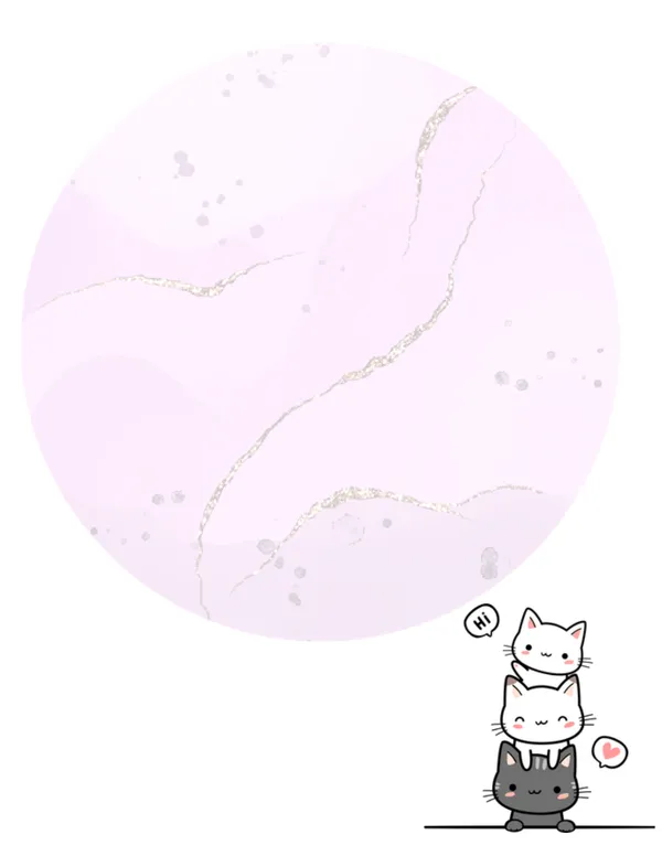 Cats No. 2 note pad, design 1