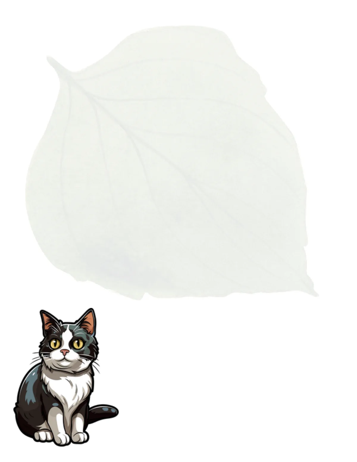 Cats No. 7 note pad, design 1 of 40