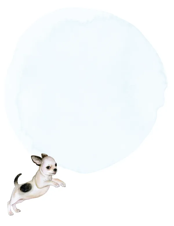 Dogs No. 10 note pad, design 2
