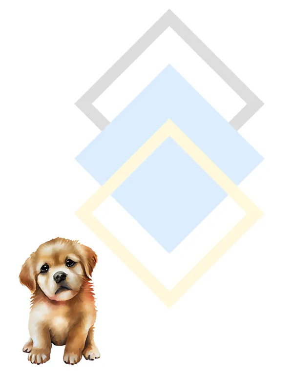 Dogs No. 11 note pad, design 1