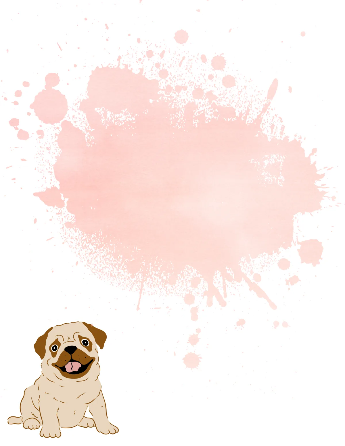Dogs No. 12 note pad, design 1 of 40