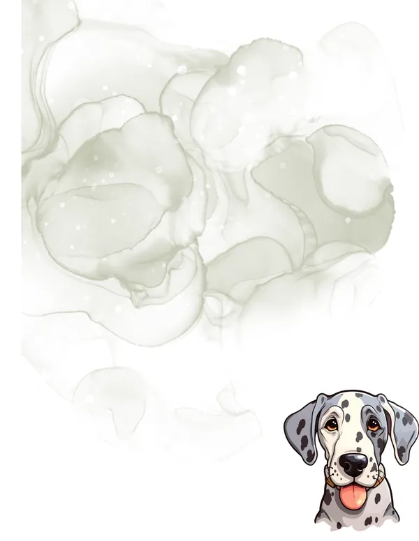 Dogs No. 12 note pad, design 2