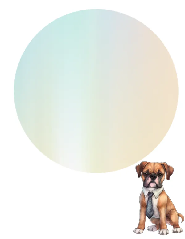 Dogs No. 3 note pad, design 2