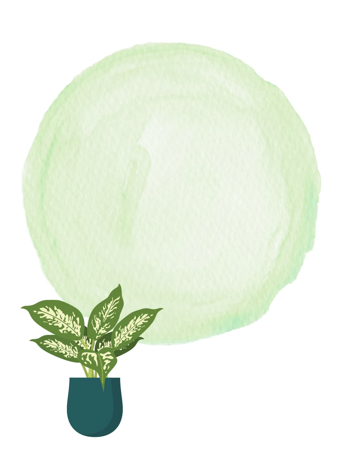 Plants No. 1 note pad, design 1 of 40