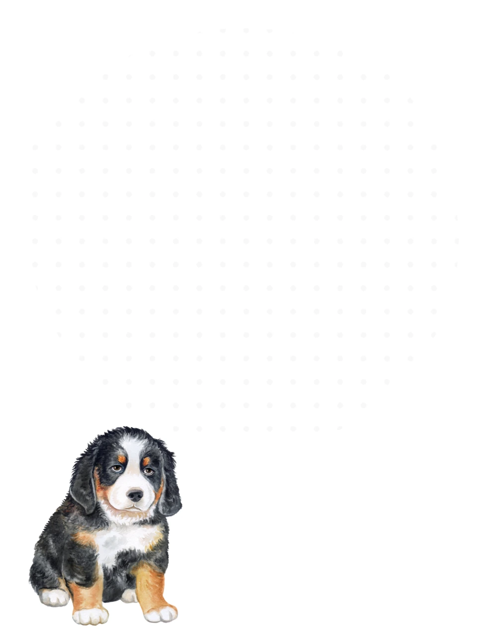Keeping Balanced note pad — Dogs No. 10